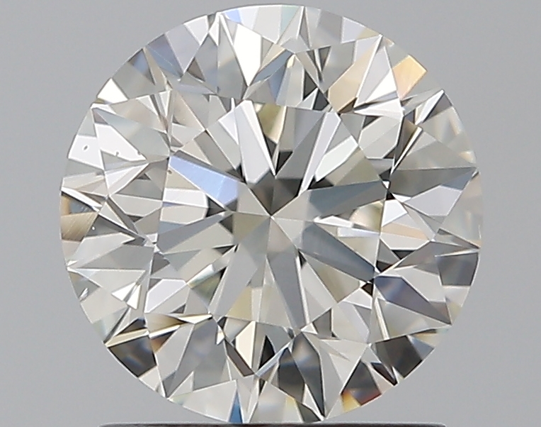 1.41 CaratJ-VS2 EX Cut Round Diamond