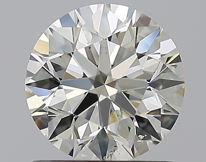1 CaratK-SI1 EX Cut Round Diamond