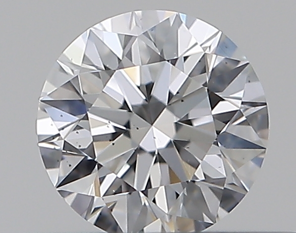 0.32 CaratD-SI1 EX Cut Round Diamond