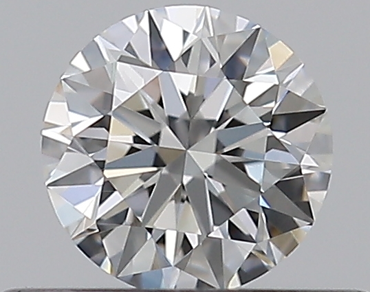 0.32 CaratF-VVS2 EX Cut Round Diamond