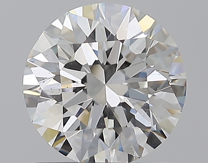 1.01 CaratG-SI1 EX Cut Round Diamond