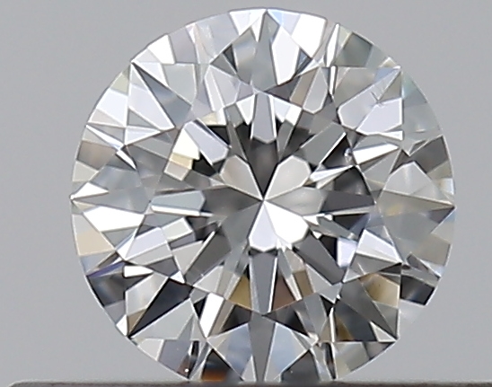 0.31 CaratF-SI1 EX Cut Round Diamond