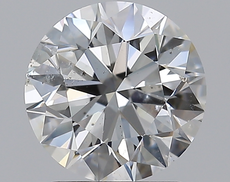 1.71 CaratG-SI2 EX Cut Round Diamond