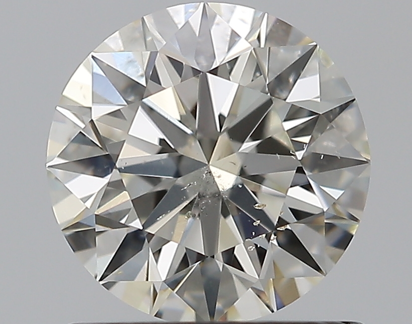 1 CaratJ-SI2 EX Cut Round Diamond