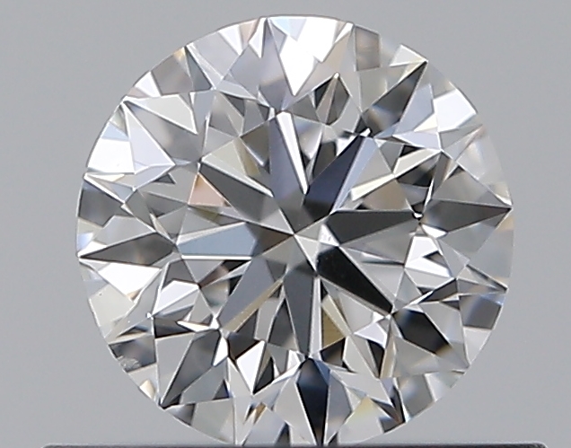0.5 CaratE-SI1 EX Cut Round Diamond
