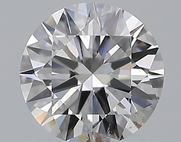 0.5 CaratF-SI2 EX Cut Round Diamond