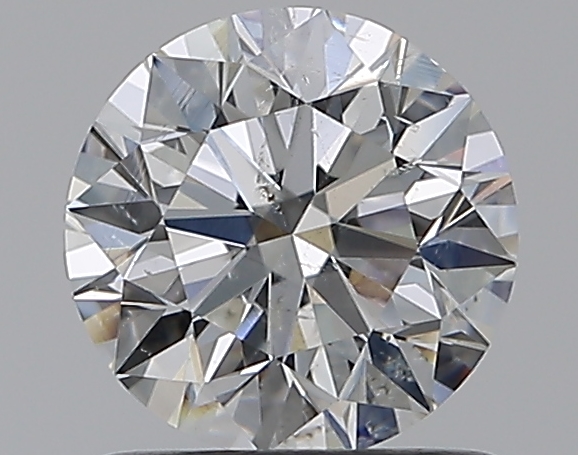 1 CaratH-SI2 EX Cut Round Diamond