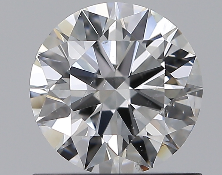 0.8 CaratG-SI2 EX Cut Round Diamond