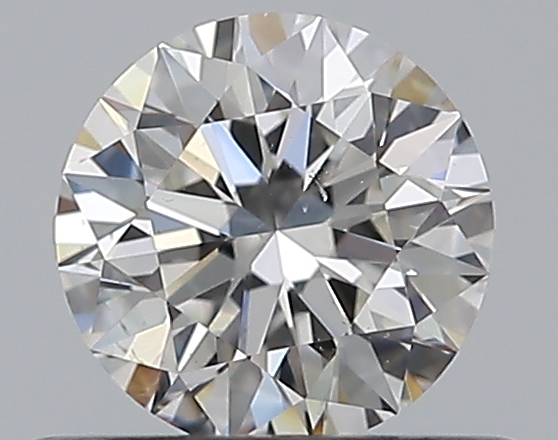 0.46 CaratF-SI1 EX Cut Round Diamond