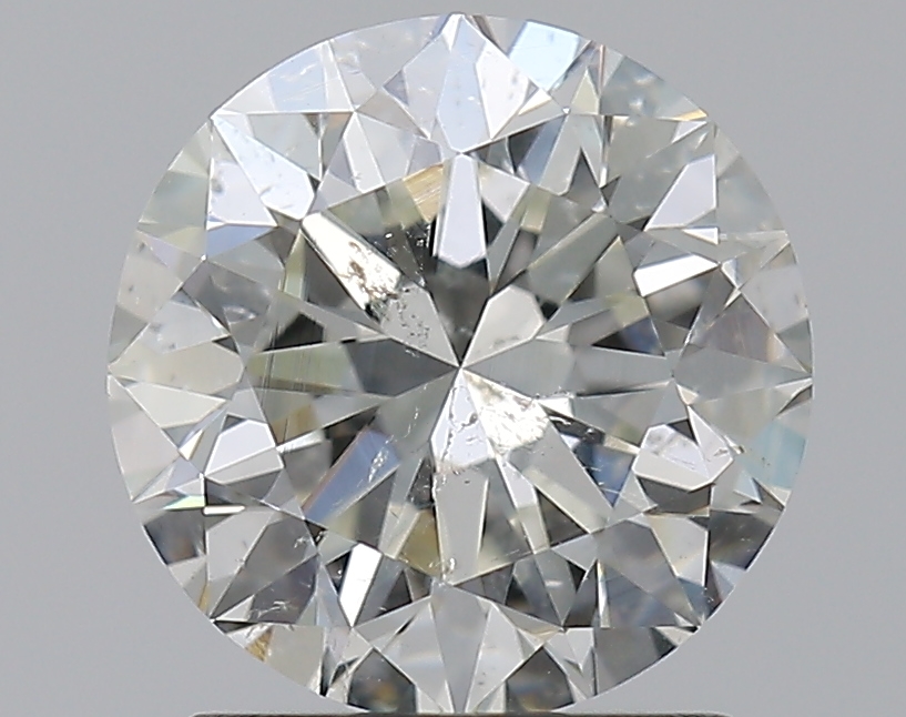 1.7 CaratH-SI2 EX Cut Round Diamond