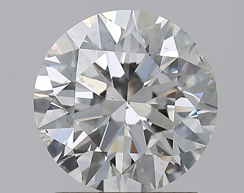 1.5 CaratG-SI1 EX Cut Round Diamond