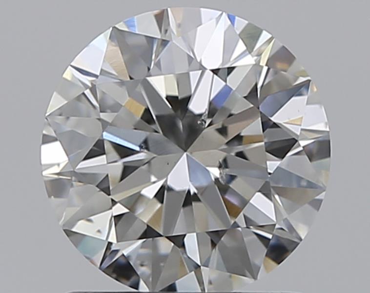 1.02 CaratH-SI2 EX Cut Round Diamond