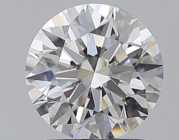 1.41 CaratF-VVS1 EX Cut Round Diamond