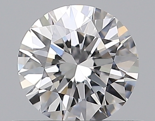 0.42 CaratD-VVS2 EX Cut Round Diamond