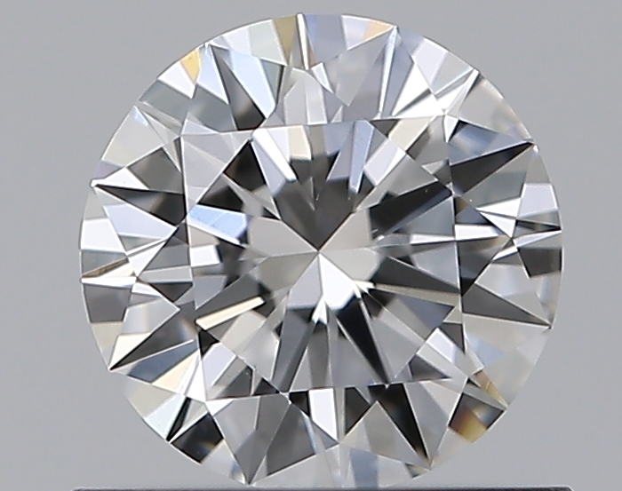 0.65 CaratF-VS1 EX Cut Round Diamond
