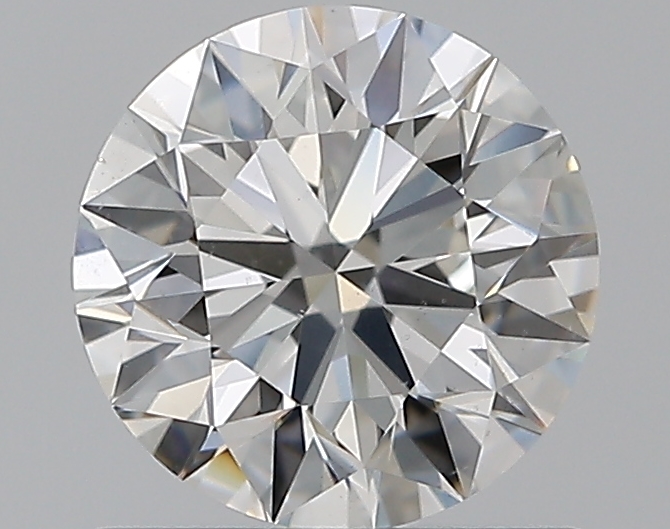 0.96 CaratF-SI1 EX Cut Round Diamond