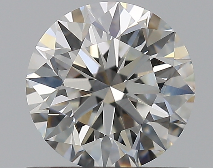 0.77 CaratG-VVS2 EX Cut Round Diamond