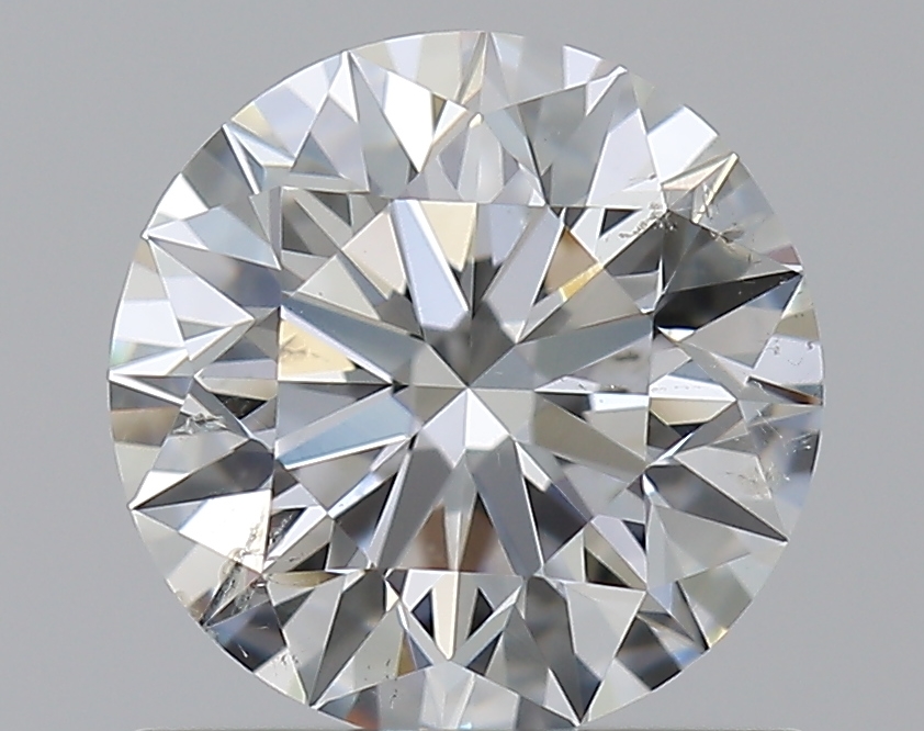 0.86 CaratH-SI2 EX Cut Round Diamond