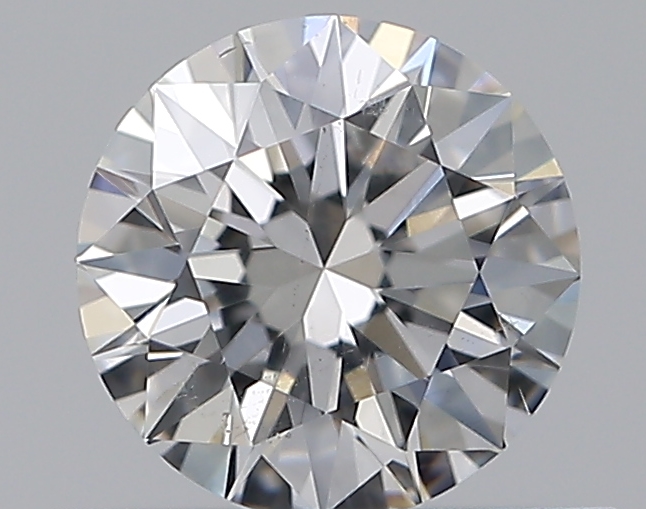 0.52 CaratF-SI2 EX Cut Round Diamond