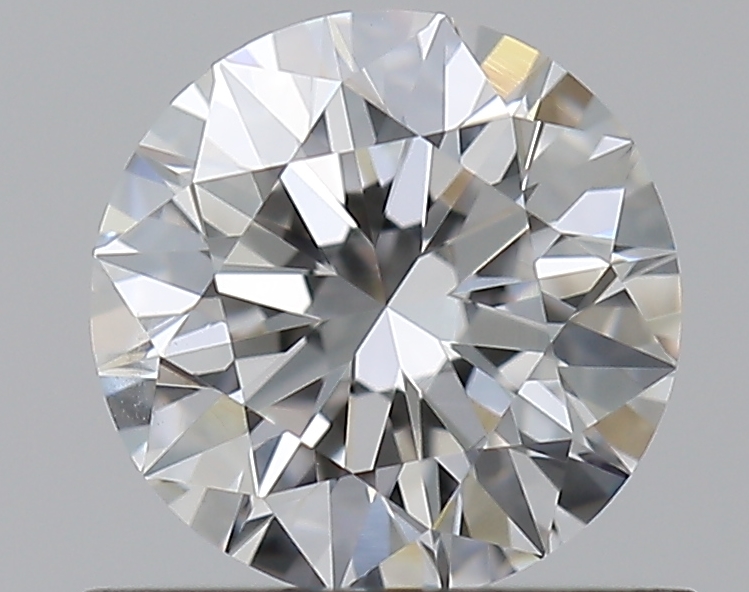 0.65 CaratG-SI1 EX Cut Round Diamond