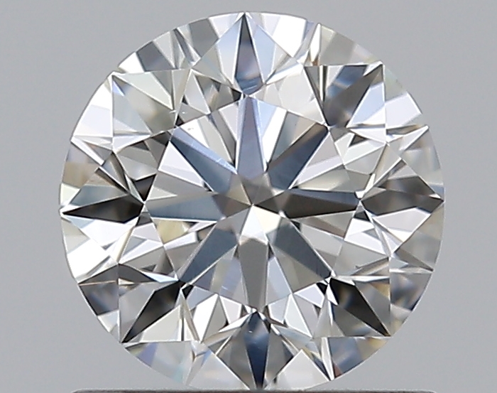 0.76 CaratG-VS2 EX Cut Round Diamond