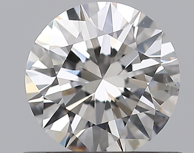 0.51 CaratF-SI1 EX Cut Round Diamond