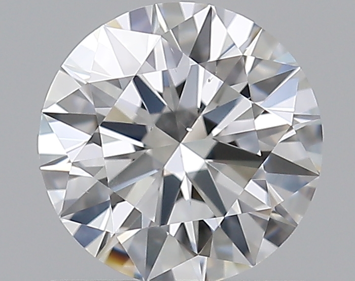 0.71 CaratF-VS2 EX Cut Round Diamond