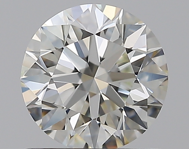 0.86 CaratJ-VVS2 EX Cut Round Diamond