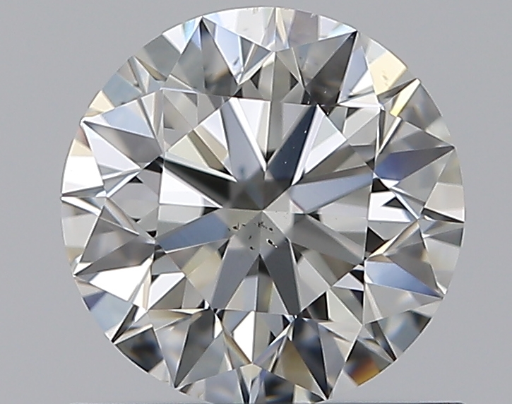 0.8 CaratJ-SI1 EX Cut Round Diamond