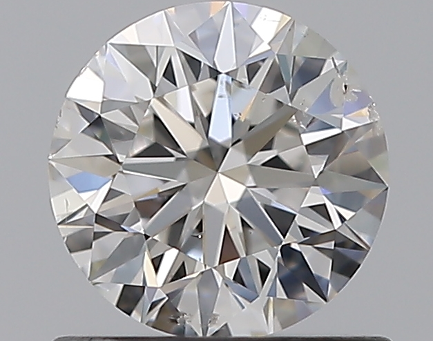 0.8 CaratF-SI2 EX Cut Round Diamond