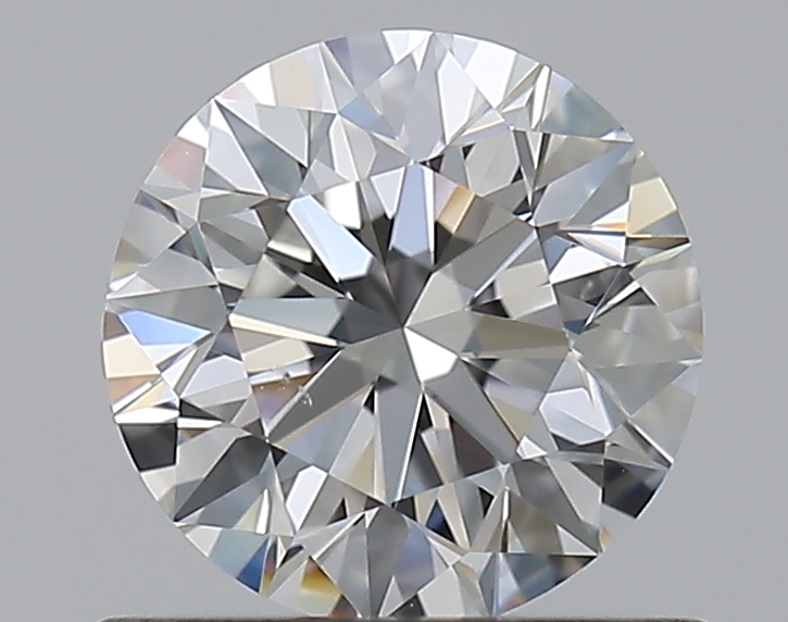 0.7 CaratF-VS2 EX Cut Round Diamond
