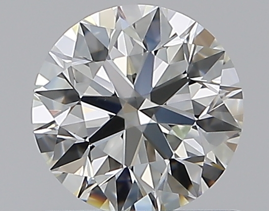 0.75 CaratJ-VVS2 EX Cut Round Diamond