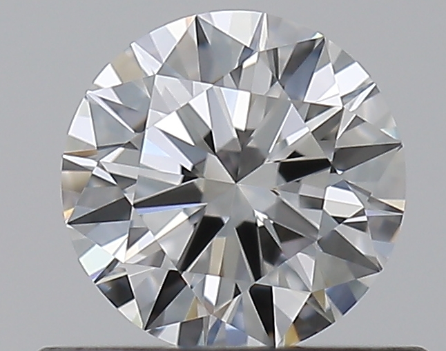 0.5 CaratF-VVS1 EX Cut Round Diamond