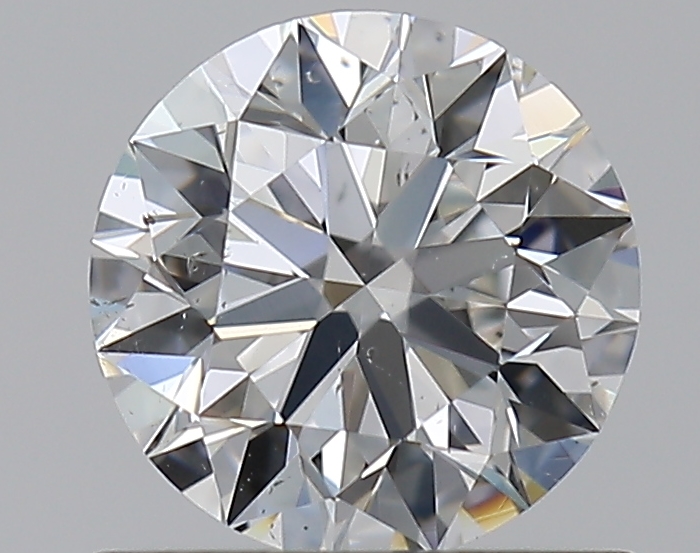 0.77 CaratF-SI1 EX Cut Round Diamond