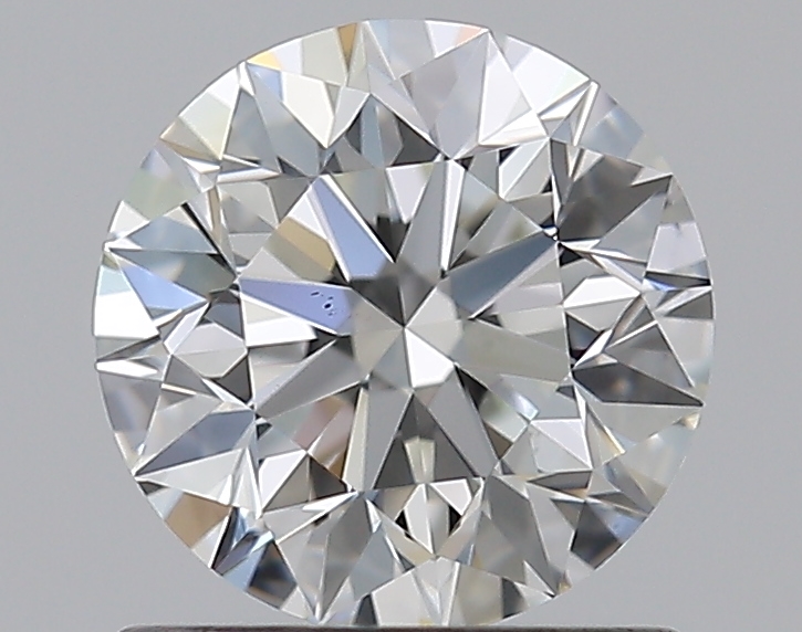 0.9 CaratH-VS1 EX Cut Round Diamond