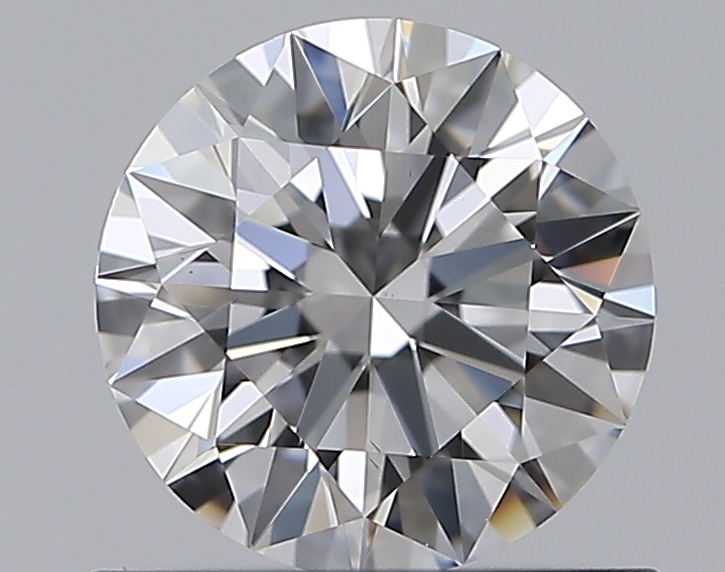 0.71 CaratF-VS1 EX Cut Round Diamond