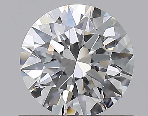 0.61 CaratF-VVS1 EX Cut Round Diamond