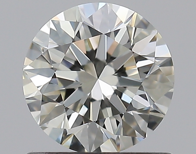 0.75 CaratK-VVS2 EX Cut Round Diamond
