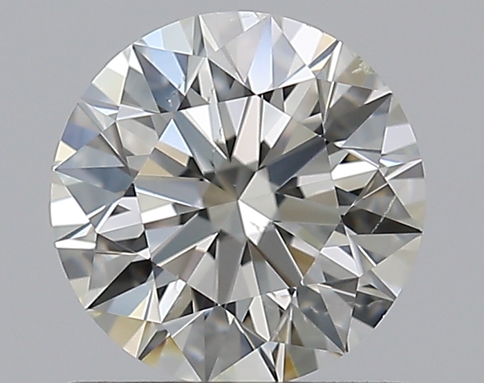 0.8 CaratK-SI2 EX Cut Round Diamond
