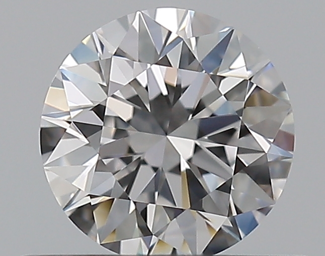 0.5 CaratD-VVS2 EX Cut Round Diamond