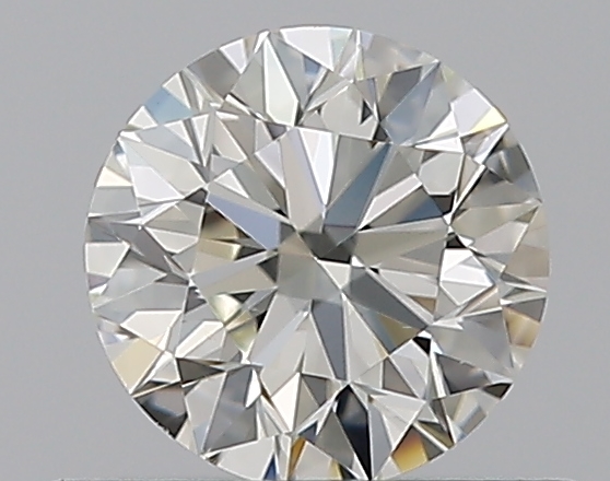 0.5 CaratJ-VS2 EX Cut Round Diamond