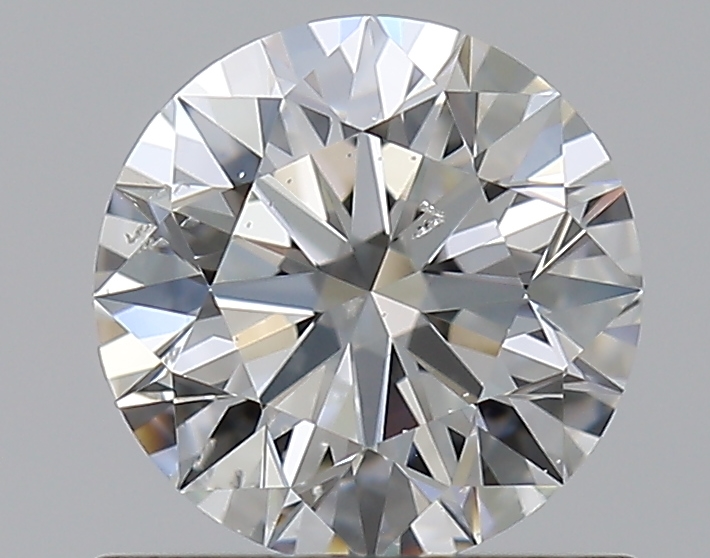 0.76 CaratG-SI2 EX Cut Round Diamond