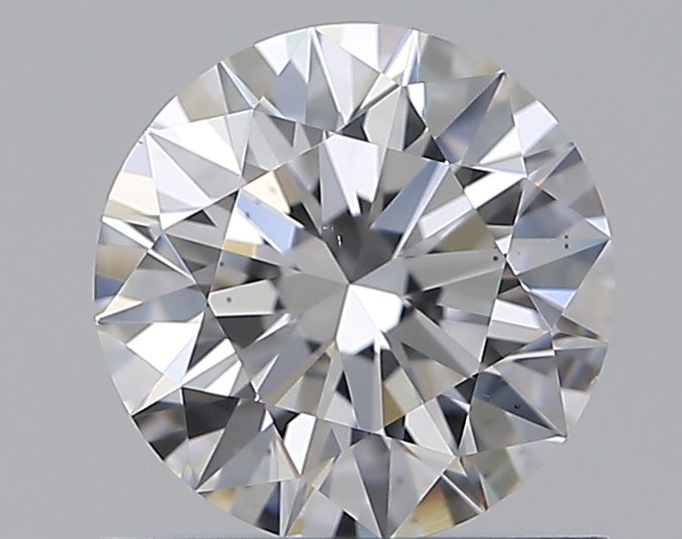 0.78 CaratE-VS2 EX Cut Round Diamond