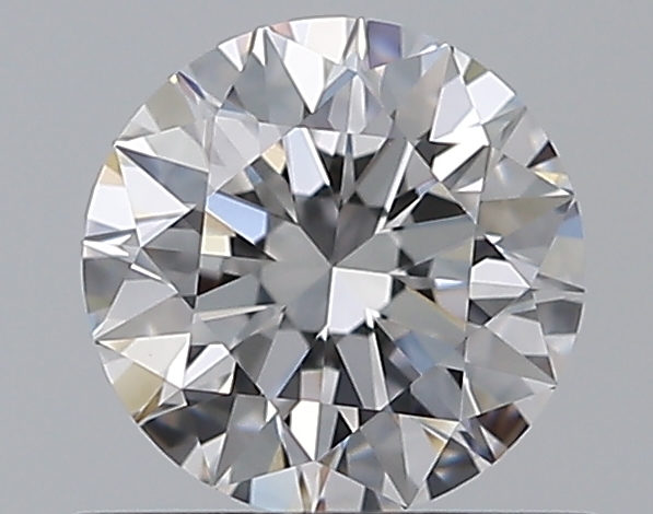 0.63 CaratD-VVS1 EX Cut Round Diamond