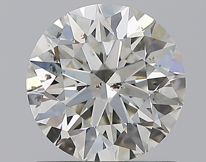 1.01 CaratJ-SI2 EX Cut Round Diamond