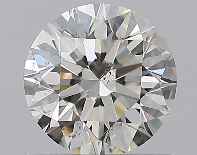 0.82 CaratJ-SI1 EX Cut Round Diamond