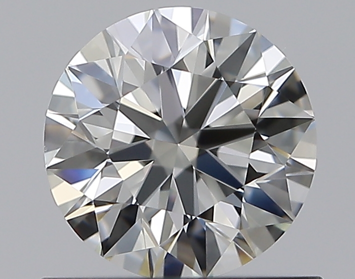 0.7 CaratJ-VS1 EX Cut Round Diamond