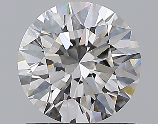 1.01 CaratF-SI1 EX Cut Round Diamond
