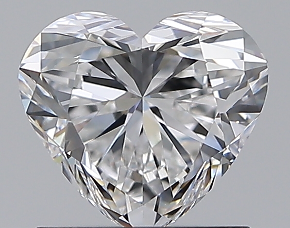 1.01 CaratE-VVS2 - Cut Heart Diamond