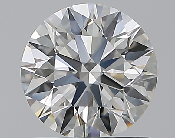 0.96 CaratJ-VVS1 EX Cut Round Diamond